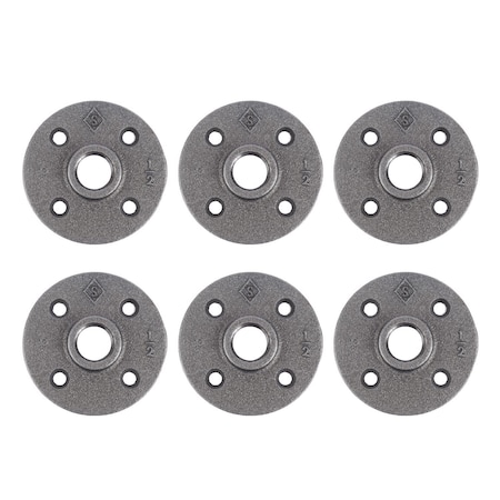 Stz STZ Industries Pipe Decor Iron Flange 1/2 in. 310 F-12-6